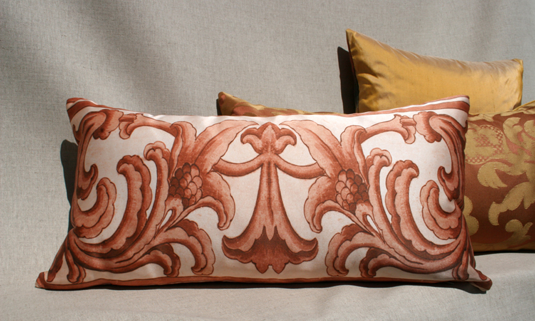 Anastasia Veronese Pillow terracotta